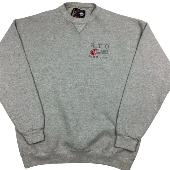 Vintage Washington State 1998 ATO Dads weekend crewneck - Picture 1 of 4